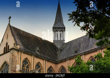 Der Altenberger Dom ist auch Bergischer Dom genannt und ist ein denkmalgeschütztes Kloster Kirche in Deutschland. Stockfoto