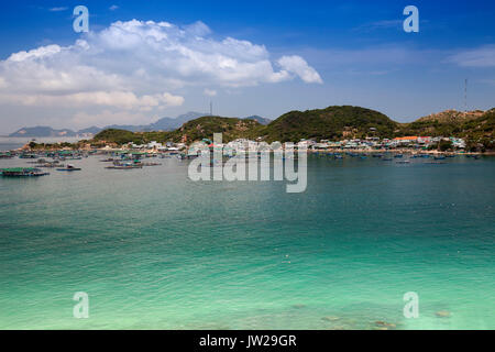 Insel Binh Hung, Ninh Thuan Provinz, Vietnam Stockfoto