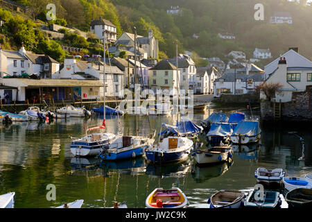 Polperro, Cornwall, England, Vereinigtes Königreich Stockfoto