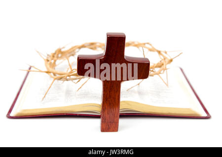 Symbole des Christentums Stockfoto