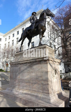 General Joseph Hooker von Daniel Chester French Boston, MA 05463 DSC Stockfoto