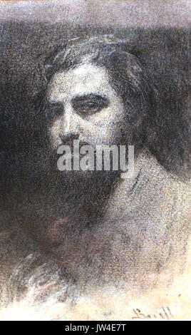 Autoretrat Joan brull ich Vinyoles (1863 1912) Stockfoto