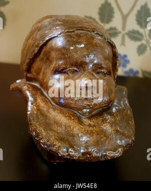 Totenmaske ein Totgeborenes, c 1880 O Henry Museum Austin, Texas DSC 09290 Stockfoto