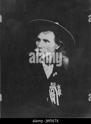 Studio Portrait von Captain Jack Crawford, ca 1898 HEGG (732) Stockfoto