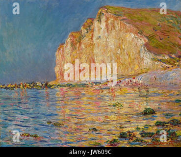 Les Petites Dalles Monet 1884 Stockfoto