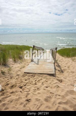 Juli 14, 2017 - Saugatuck, MI, USA - ovale Strand in Saugatuck, Michigan ist ein Ort. (Bild: © Alexis Simpson über ZUMA Draht) Stockfoto