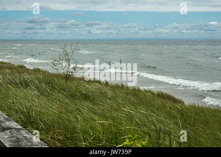 Saugatuck, MI, USA. 14. Juli 2017. OVAL STRAND in Saugatuck, Michigan ist ein Ort. Credit: Alexis Simpson/ZUMA Draht/Alamy leben Nachrichten Stockfoto