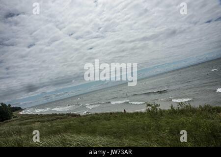 Saugatuck, MI, USA. 14. Juli 2017. OVAL STRAND in Saugatuck, Michigan ist ein Ort. Credit: Alexis Simpson/ZUMA Draht/Alamy leben Nachrichten Stockfoto