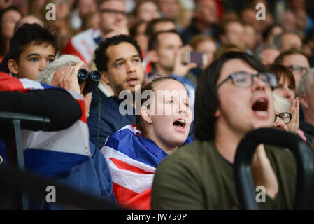 Queen Elizabeth Park, London, UK. 11 Aug, 2017. IAAF Weltmeisterschaften. Tag 8. Quelle: Matthew Chattle/Alamy leben Nachrichten Stockfoto