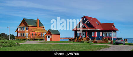 Amerika, Kanada, Québec, Québec Maritime, Madeleine Inseln, Cap aux Meules Island,, Fatima Bereich Stockfoto