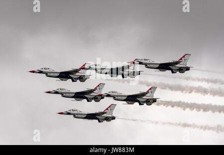 Thunderbirds Aerobatic Display Team, USAF Stockfoto