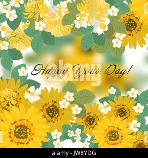 Vintage romantische Vektor der modischen Blumensträuße. Stock Vektor