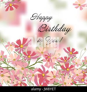 Vintage romantische Vektor der modischen Blumensträuße. Stock Vektor