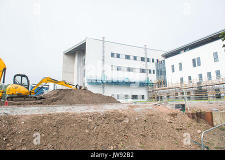 GVs-der Bau des neuen königlichen Krankenhaus für kranke Kinder im Little Frankreich Stockfoto