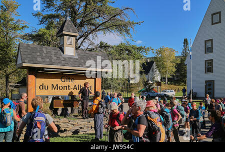 Amerika, Kanada, Québec, Gaspésie, Gaspesie Park, Mont-Albert Gîte Stockfoto