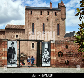 Europa, Frankreich, Royal, Tarn, Albi Stadt, die bischöfliche Stadt, als Weltkulturerbe von der UNESCO, der Toulouse Lautrec Museum Stockfoto