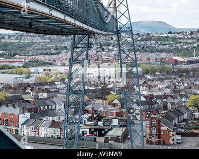 24.06.2016 Newport Transporter Bridge, Newport, Gwent, South Wales, UK Foto: Nick Treharne Stockfoto