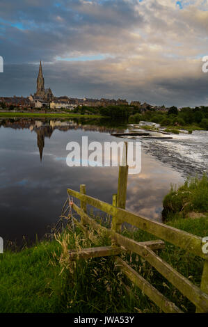 Kelso in den Scottish Borders Stockfoto