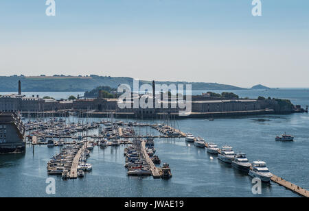 Bild von Paul Slater/PSI-Royal William Yard, Plymouth, Devon, Großbritannien Stockfoto