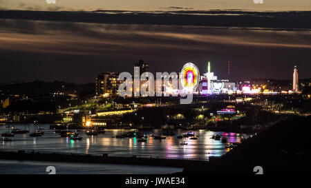 Bild von Paul Slater/PSI-britischen Feuerwerk Meisterschaften, Plymouth Hoe, Devon Stockfoto