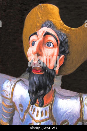 Don Quixote, literarischen Charakter des Romans von Miguel ...