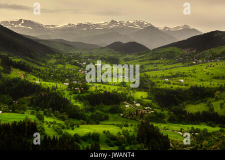 Magische sahara Tal, Artvin Türkei Stockfoto