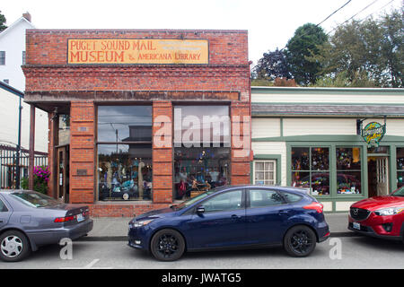 La Conner Dorf, Staat Washington, USA, Amerika Stockfoto