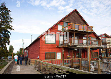 La Conner Dorf, Staat Washington, USA, Amerika Stockfoto