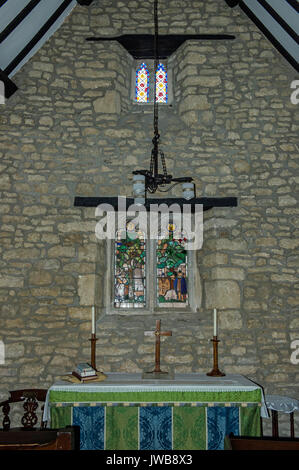 Kapelle Ändern in der Perry und Dawes Armenhaus komplexe Wotton Under Edge Gloucestershire Stockfoto