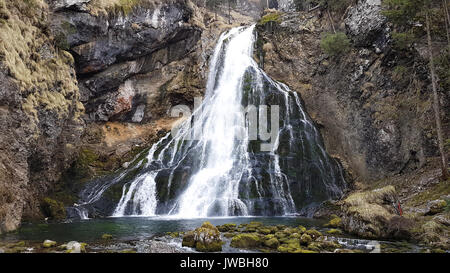 Schönen Wasserfall in Österreich Stockfoto