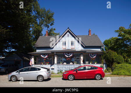 N. D Hill House (1868), jetzt Blue Gull Inn B&B, Port Townsend, Washington, USA, Nordamerika Stockfoto