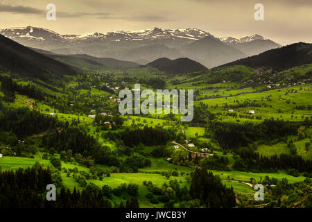 Magische sahara Tal, Artvin Türkei Stockfoto