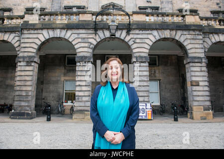 Cllr Lesley Macinnes SNP Stadtrat für Liberton/Gilmerton Verkehr und Umwelt Convener Stockfoto