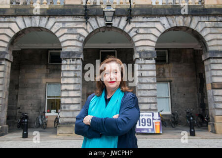 Cllr Lesley Macinnes SNP Stadtrat für Liberton/Gilmerton Verkehr und Umwelt Convener Stockfoto