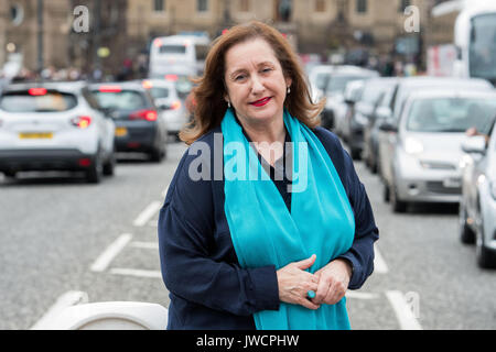 Cllr Lesley Macinnes SNP Stadtrat für Liberton/Gilmerton Verkehr und Umwelt Convener Stockfoto