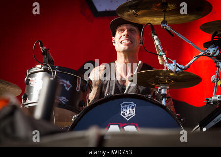 Monza, Italien am 17. Juni 2017 Summe 41 führt live bei I-Tage Festival, Autodromo di Monza. © Davide Merli/Alamy leben Nachrichten Stockfoto