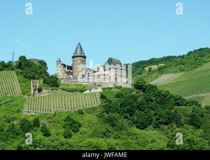 Stahlek Schloss, Rheinland, Deutschland Stockfoto