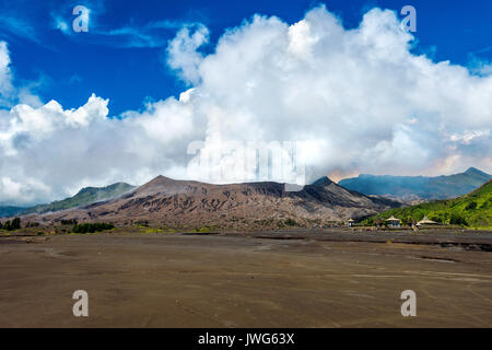 Mount Bromo Vulkan (Gunung Bromo) im Bromo Tengger Semeru National Park, Ost-Java, Indonesien. Stockfoto