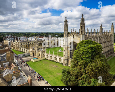 Kings College Chapel Cambridge (begonnen 1446 von Henry VI, über 100 Jahre) auf dem Gelände der Kings College, Cambridge University. Stockfoto