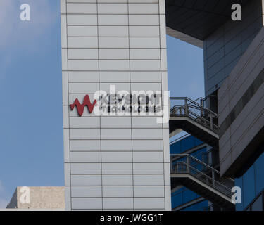 August 11, 2017. Keysight Technologien Büros in Petach Tikva Israel. Stockfoto