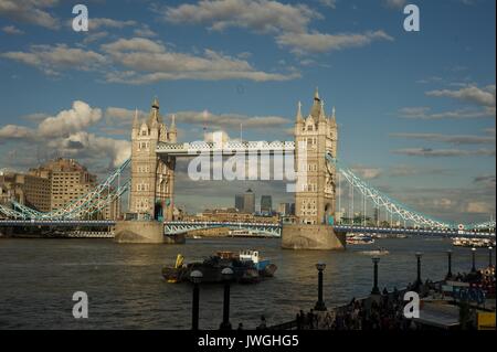 Skyline von London, verschiedene Ansichten Stockfoto