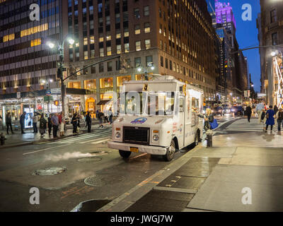 Eis Auto in New York Stockfoto