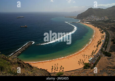 Playa teresita, Teneriffa, Kanarische Inseln, Spanien Stockfoto