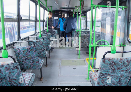 Ikarus 260 Bus, 25-jähriges Jubiläum der ROPID Stockfoto