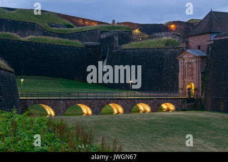 Die so genannte brisach Tor in Belfort, Frankreich Stockfoto
