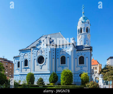 Die Blaue Kirche (Kirche St. Elisabeth), Bratislava, Slowakei Stockfoto