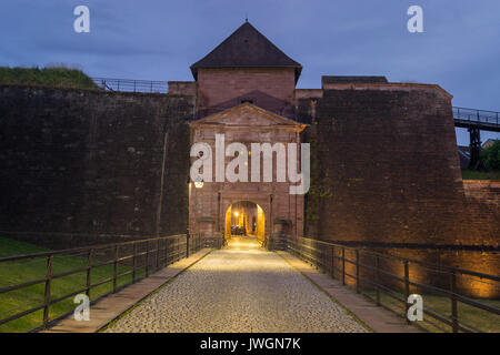 Die so genannte brisach Tor in Belfort, Frankreich Stockfoto