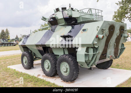 Militärische gepanzerte Fahrzeuge Stockfoto