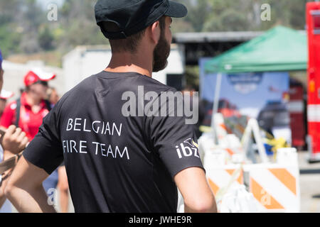 Los Angeles, CA, USA. 12 Aug, 2017. Ultimate Firefighter Awards, World Police und Fire Games Credit: Chester Braun/Alamy leben Nachrichten Stockfoto