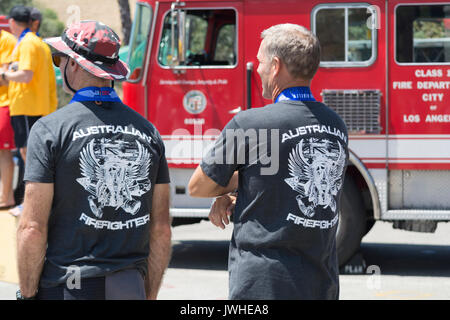 Los Angeles, CA, USA. 12 Aug, 2017. Ultimate Firefighter Awards, World Police und Fire Games Credit: Chester Braun/Alamy leben Nachrichten Stockfoto